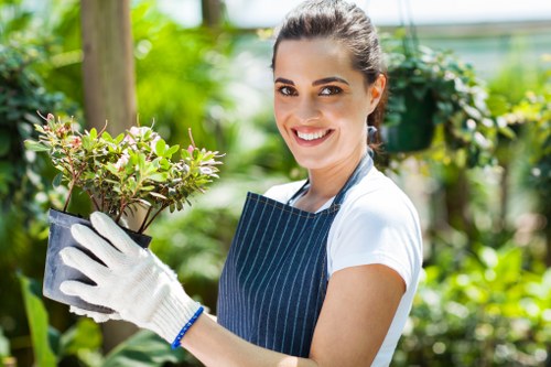Recyclable garden waste separated in line with local borough waste practices