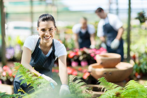 Hard and soft landscaping services in a Chislehurst garden